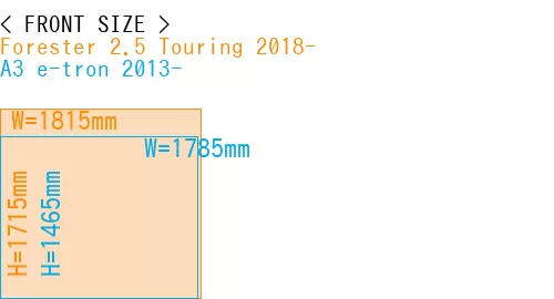 #Forester 2.5 Touring 2018- + A3 e-tron 2013-